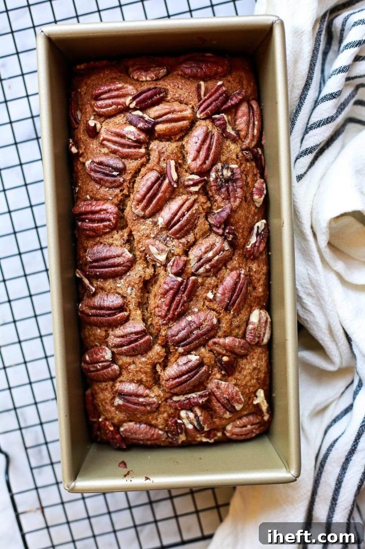 A classic pumpkin bread loaf made made with healthier ingredients. This easy whole wheat vegan pumpkin bread is dairy free and eggless.