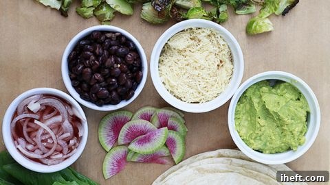 Roasted Brussels sprouts star in these nutritious tacos.