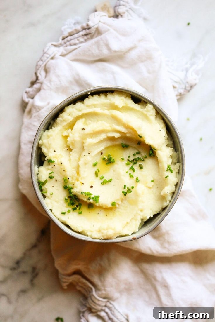 Garlic Mashed Cauliflower