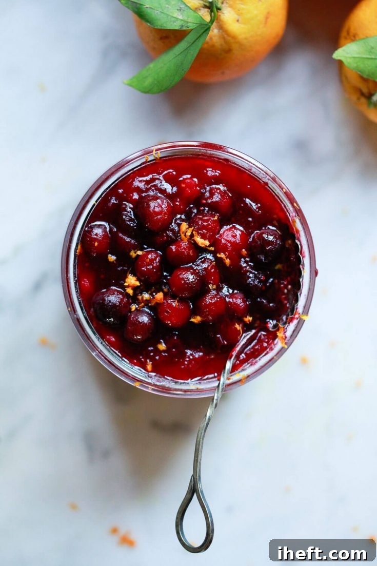 Cranberry Orange Sauce