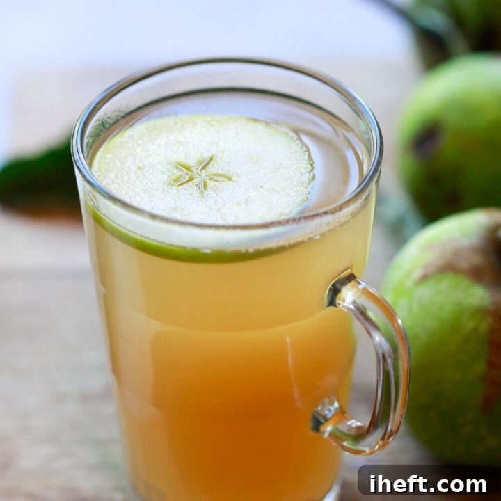 Hot Apple Cider Vinegar Tea