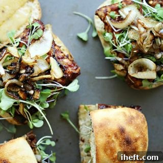 Tempeh Cheeseburgers