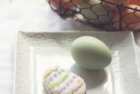 Gluten-Free Nutella-Filled Easter Egg Macarons