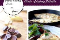 Mediterranean Potato Artichoke Frittata