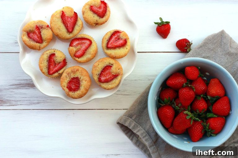 Mediterranean Strawberry Almond Muffins