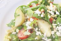 Golden Corn & Aromatic Basil Salad