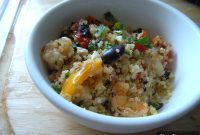 Mediterranean Shrimp & Quinoa Bowl