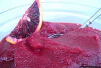 Blood Orange Sorbet Beyond Delicious