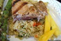 Fiery Jerk Tuna with Cooling Mango Couscous