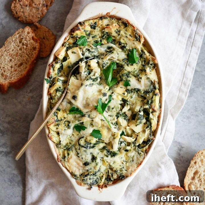 Vegan Spinach Artichoke Dip