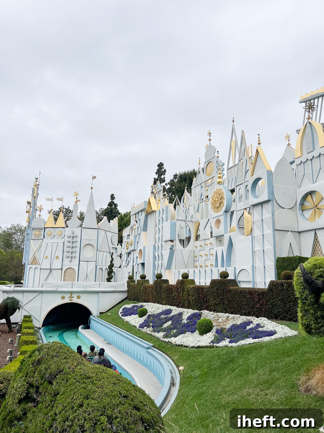 The facade of the It's a Small World ride, Disneyland, CA 