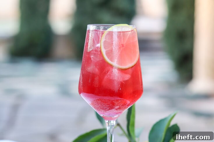 A Pinterest-optimized image showcasing the Sleepy Girl Mocktail with its key ingredients for natural relaxation and better sleep.