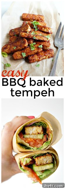 This BBQ tempeh is perfect for plant-based vegan sandwiches, wraps, salads, and more, offering a delicious and versatile protein.