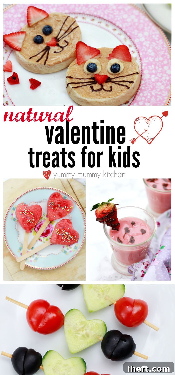 Healthy Valentine treats for kids. Valentine ideas for classrooms or at home.