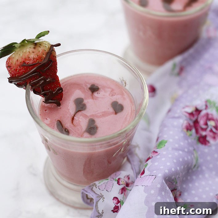 Strawberry Banana Smoothie 