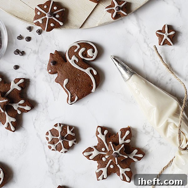Vegan Gingerbread Cookies for Christmas