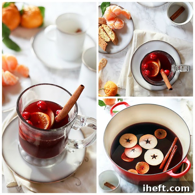 Easy Mulled Wine recipe, a comforting and aromatic beverage perfect for chilly evenings and holiday celebrations.