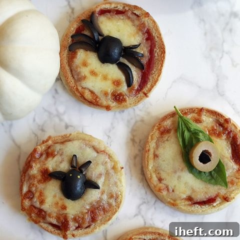 Halloween Pizzas