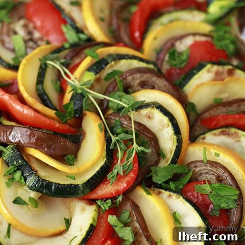 Ratatouille with Polenta