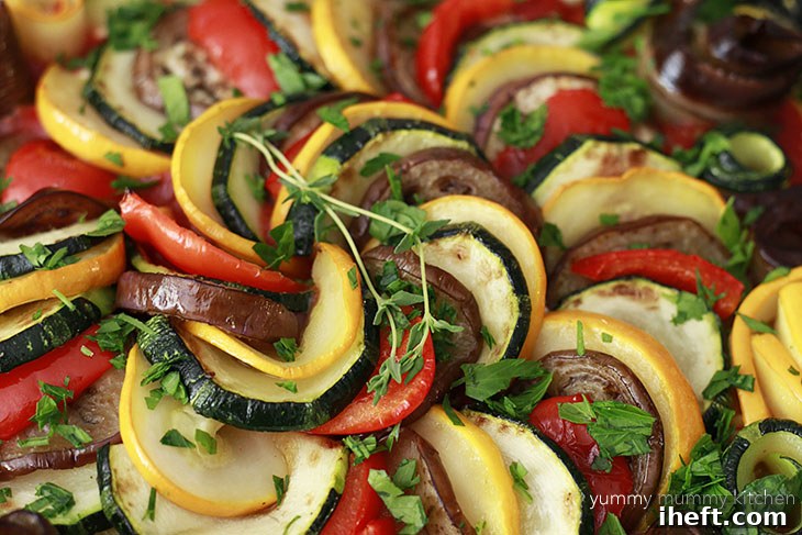 Pin this Ratatouille with Polenta recipe for later!